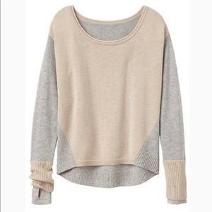ATHLETA 100% Merino Wool High Low Sweater XS